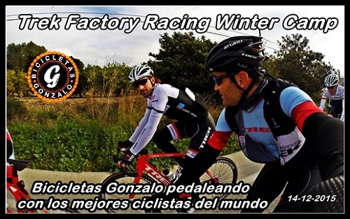 Pedaleando con los profesionales del Trek Factory