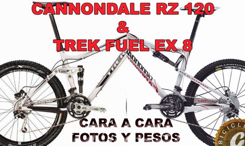 Trek EX8 contra Cannondale RZ120/2