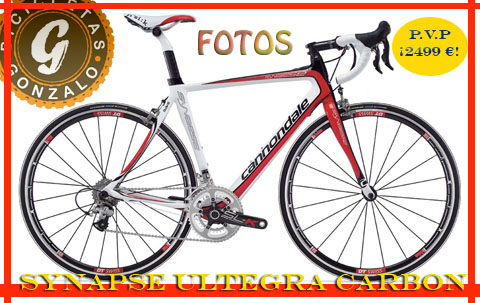 La mejor relaci�n Calidad-Precio del mercado. Cannondale Synapse Ultegra Carbon.